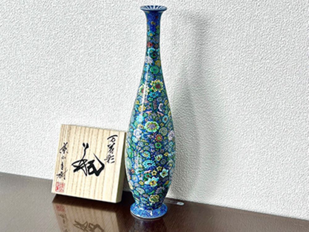 万花彩瓶 葉山有樹